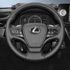 Auto-Lenkrad-Dekorationsaufkleber Kohlefaser-Emblem für Lexus F SPORT ES RX NX LS UX LM LX GX LC RZ IS CT GS RC HS SC TX