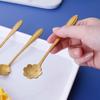 Coffee Dessert Stainless Steel Tableware Bar Tools Cutlery Set Soup Spoon Flower Spoon Set Teaspoon