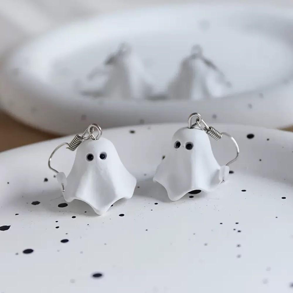 Zinc Zinc Alloy Dangle Earrings Cartoon Halloween Earrings Fashion Women Necklace Costume Party