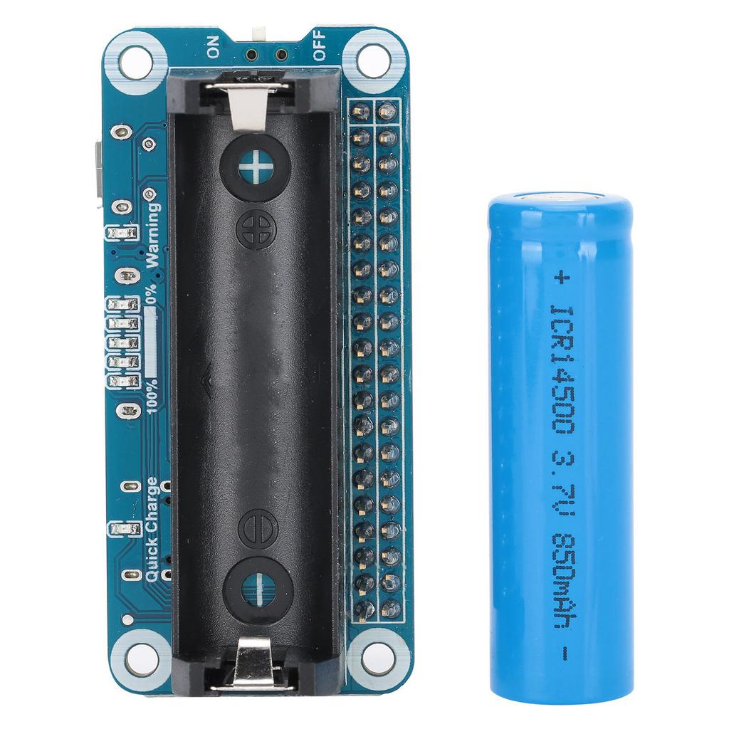 Extension Board for Raspberry Pi 4B Lithium Battery Mobile Power Module Fast Charging