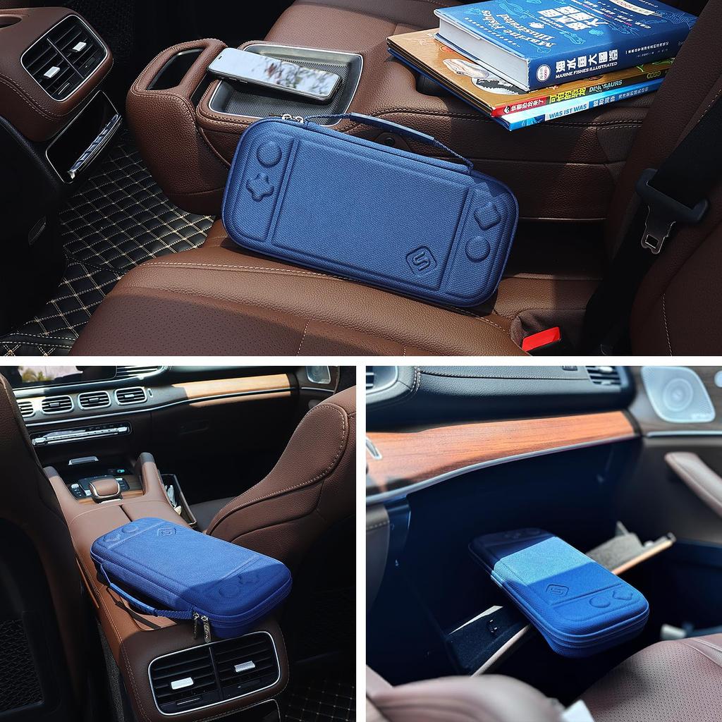 sisma Slim Case for Switch Protective Blue 2, Semi-Hard Case, Case, Shockproof, Slim,