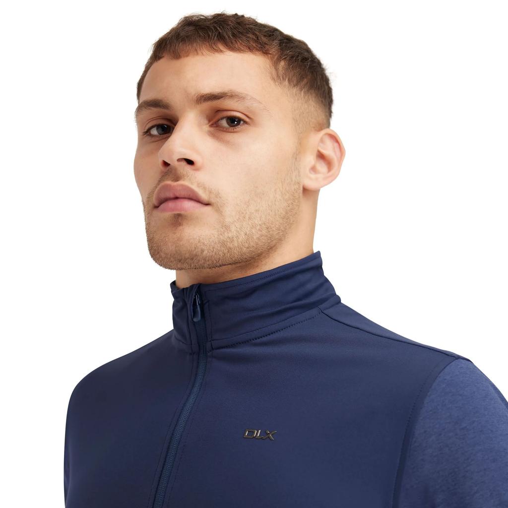 Trespass Mens Lawrie DLX Quarter Zip Track Top