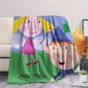 Ben and Holly Flannel Blanket, High quality Comfortable for All Seasons, Home Decor, Warmth and Comfort