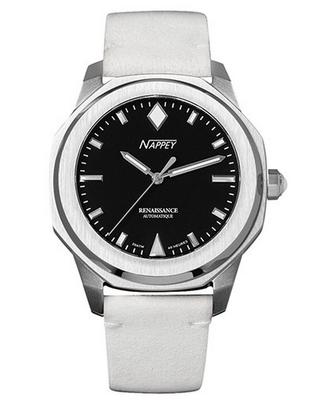 Renaissance Stahl Und Schwarzes Wildleder Automatik NY41-AD1M-3B2A 200M Unisex Uhr