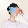 Foldable Rechargeable Eye Massager with Hot Compress Multi-Frequency Vibration Eye Mask for Relieving Stress Improving Sleep
