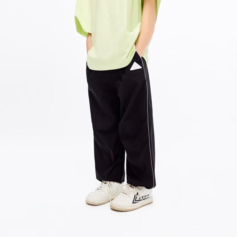 little MO&Co. Girls  Quick-Dry Parachute Jogger Pants 130