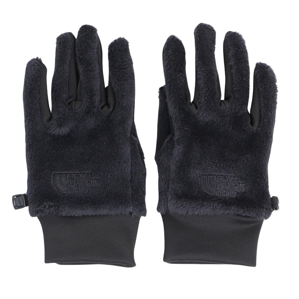 The North Face VersaLoft Cold Smartphone Touchscreen Size S E-Tip Gloves, Unisex, Fleece, Weather, Compatible, Black,
