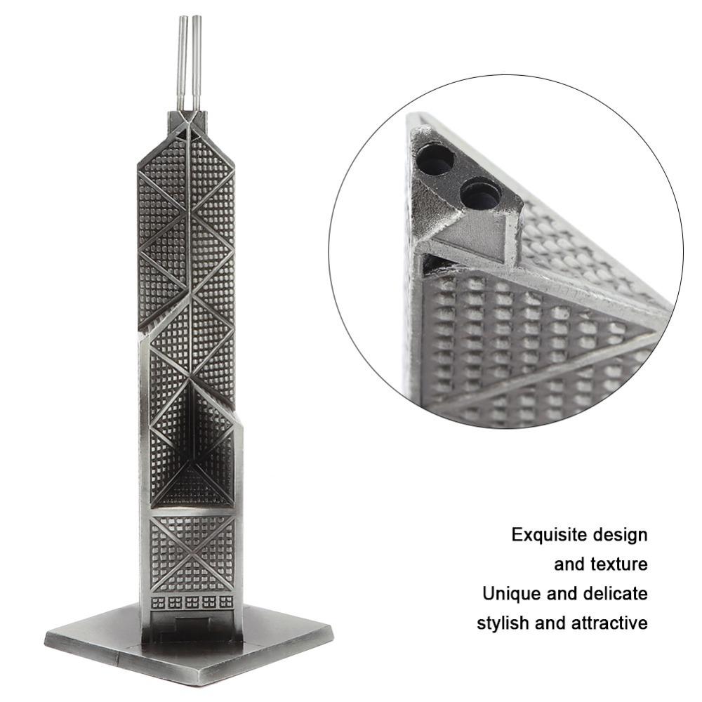 Alloy Landmark Figurine Vintage Home Decor Model Desktop Ornament  Bookshelf Decoration