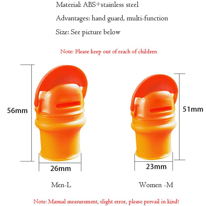 Proteggidita Silicone Coltello Pollice Protezione Ingranaggi Taglio Raccolta Verdure Pinza Pianta Lama Forbici Guanti