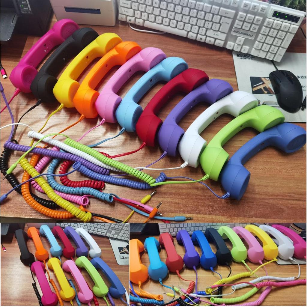 Retro Fashion Handset with External Microphone for Mobile Phones