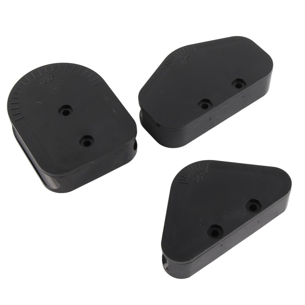 3Pcs 16mm OD 45 90 180 Degree Acrylic Hard Rigid Tube Bender Mould Tool Kit