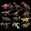 Multiple Sizes Dinosaur Model Rubber Tyrannosaurus Jurassic Dinosaur  Animal Figure Collection