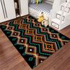 Geometric Tribal Pattern Carpet suitable as a non-slip mat for the living room or bedroom sofa
