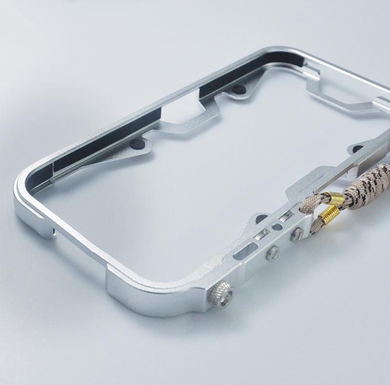 Tornillo de Armadura Marco Metálico Funda a Prueba de Golpes Para iphone 15 Pro Max 12 13 14 15 16 Pro Max Fundas con Parachoques de Aluminio Uso Rudo Fundas