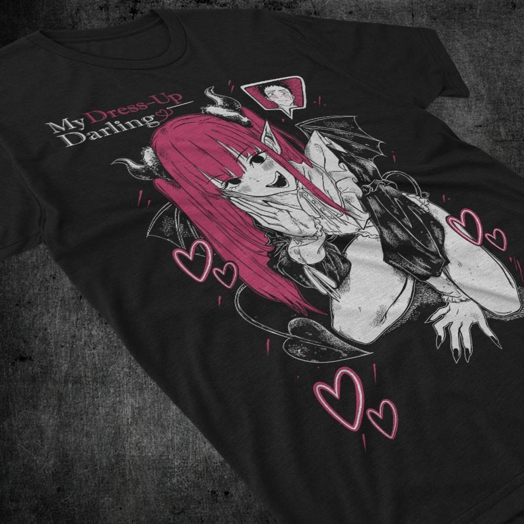 Unisex My Cosplay Darling Anime T shirt, Marin Manga Waifu Graphic Tee Shirt