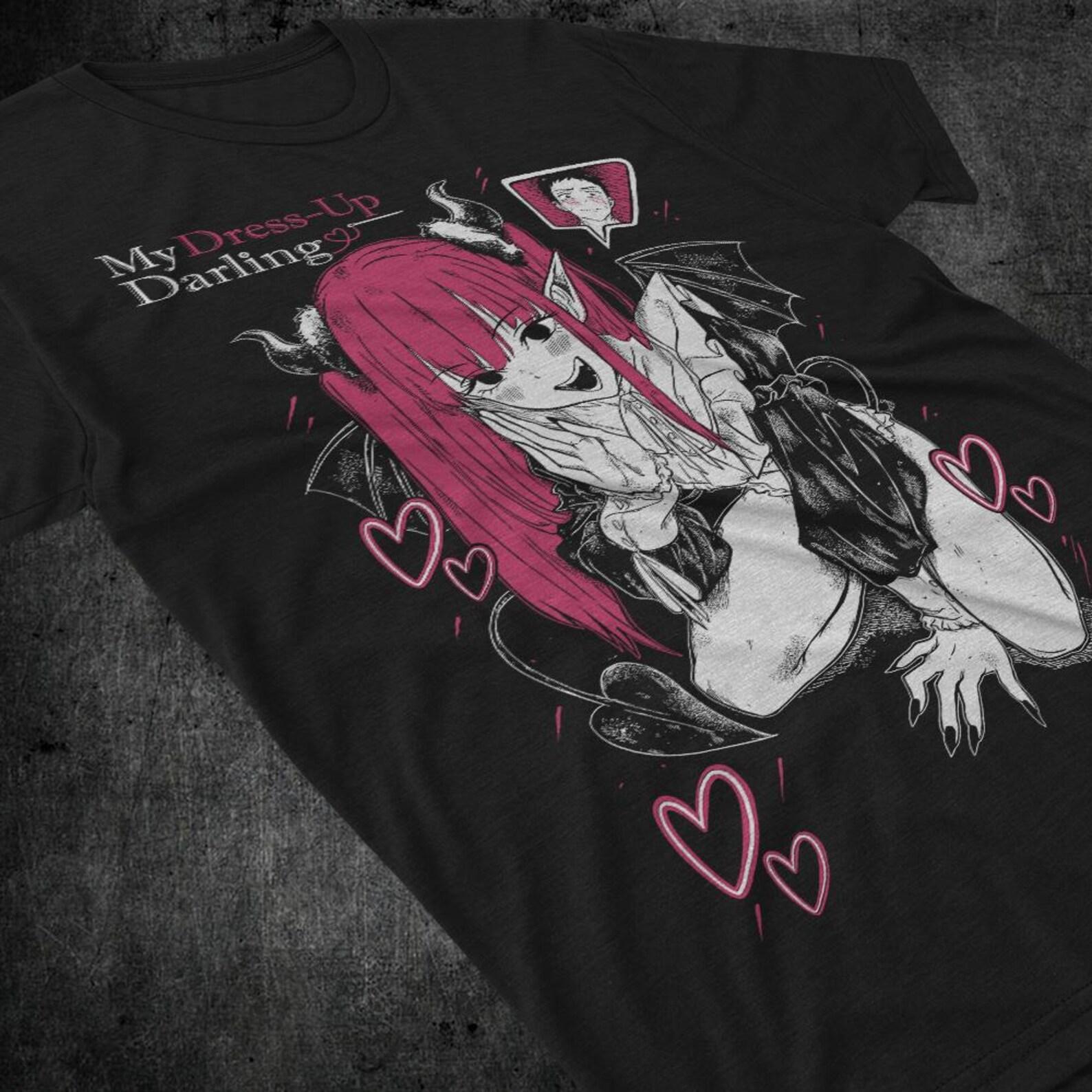 Unisex My Cosplay Darling Anime T shirt, Marin Manga Waifu Graphic Tee Shirt 3XL