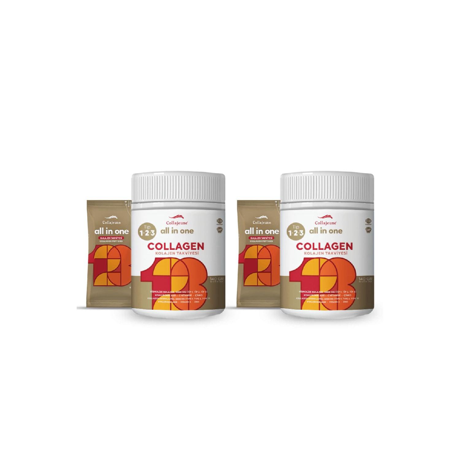 

All In One Collagen Supplement - Type 1, Type 2, Type 3 - (28 Sae X 10,000 Mg)