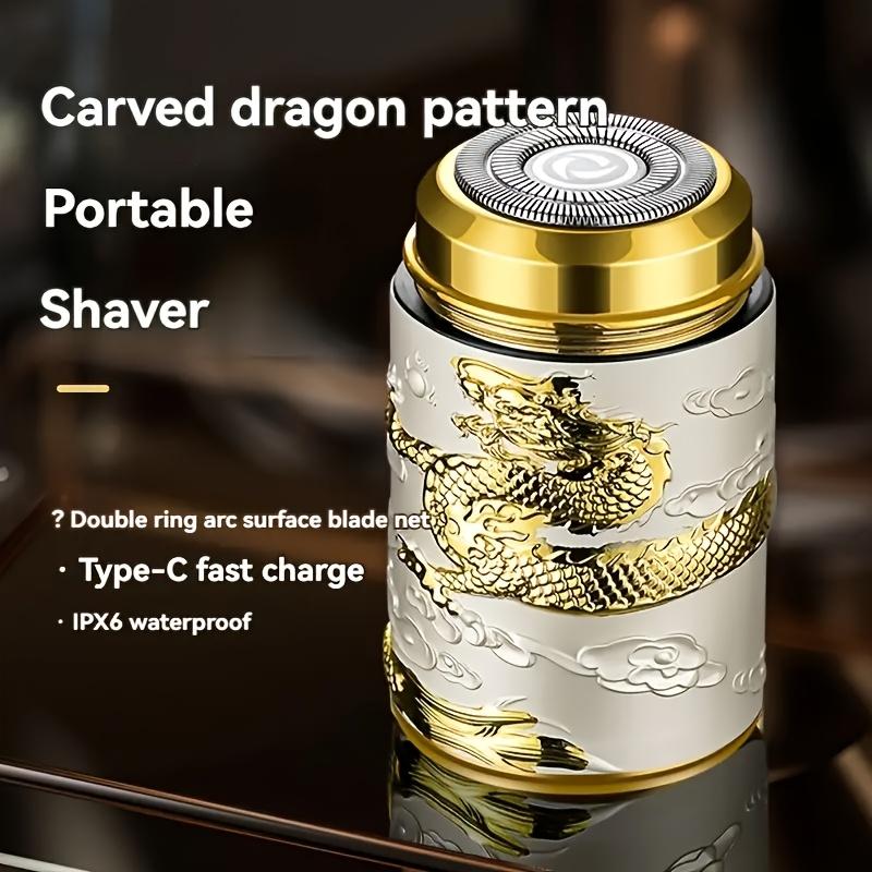 Mini electric shaver with a metal body. A portable and powerful shaver suitable for both men and women. It is TYPE-C rechargeable