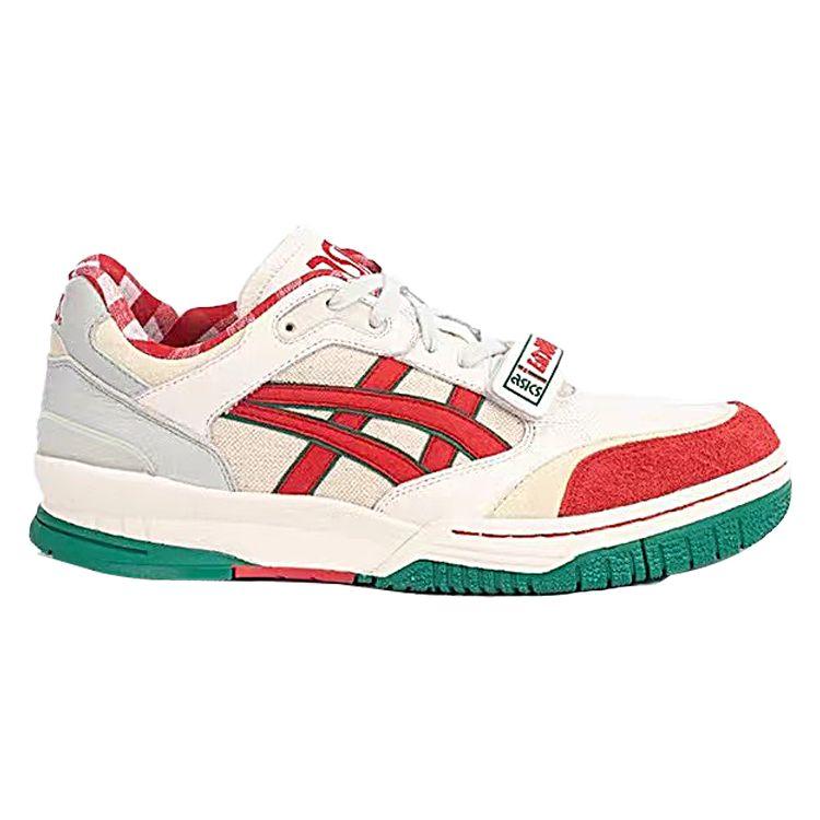Asics Gel-Spotlyte Low V2 National Domination Trendy Casual Low-Top Retro Basketball Shoes Unisex sneaker Beige Red 1203A366-100