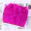 8-10Cm Woman Hair Cloth Edge Dress Skirt Chicken Feather Lace Jewelry Diy Material Stage Performance Color