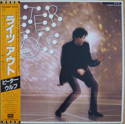 LP Schallplatte PETER WOLF (J.GEILS BAND) - Lights Out EYS81661 EMI AMERICA 1984 Japan Obi Rock