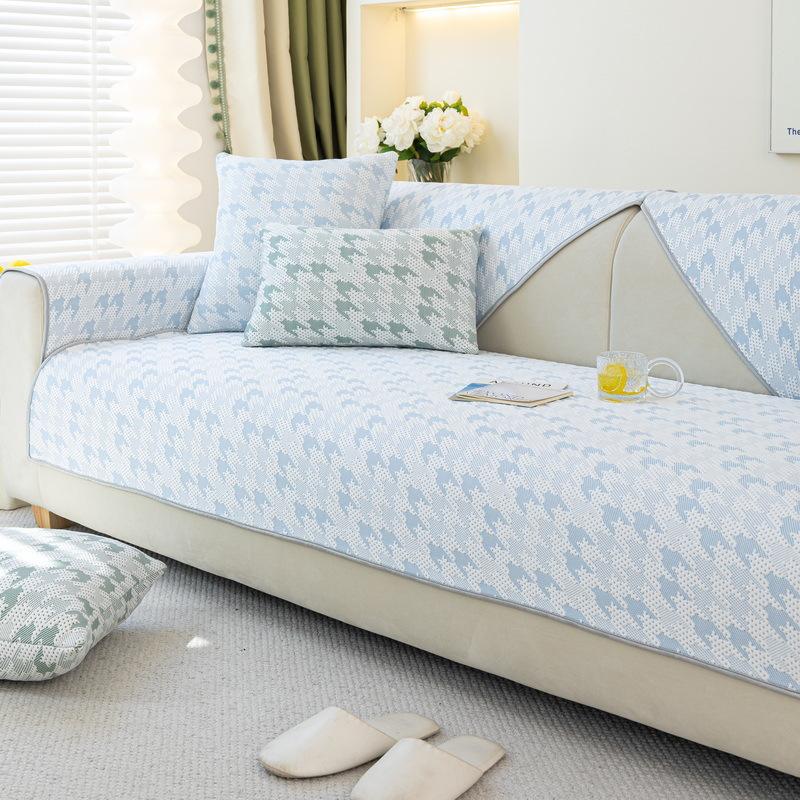 Sofa Cushion Summer Summer Seat Cushion for Summer Simple Non-Slip Cool Sofa Cover Cover Cloth