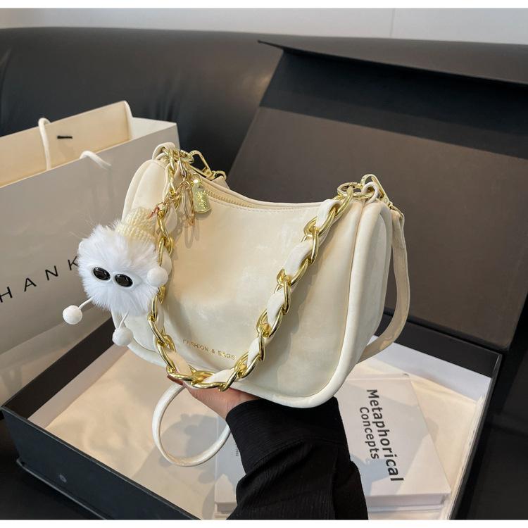 Bag Women's Fashion Messenger Bag Niche Versatile Korean Version Women's Bag Feeling New Shoulder Bag