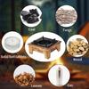 Multipurpose Liquor Camping Burners Outdoor Stove Camping Cooker for Backpackers with Stable Wind Resistant Feature