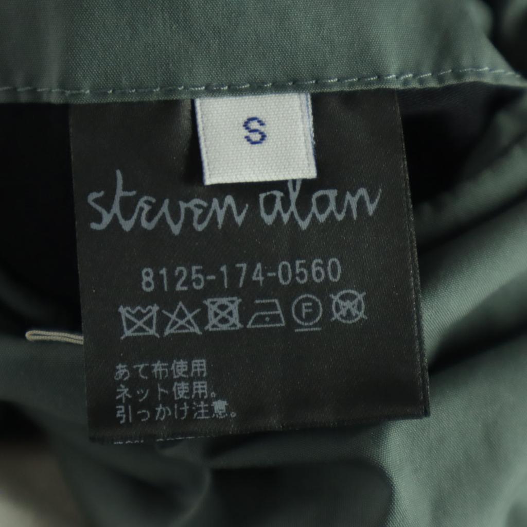 Steven Alan Long sleeve Stand collar coat S blue Men's Used