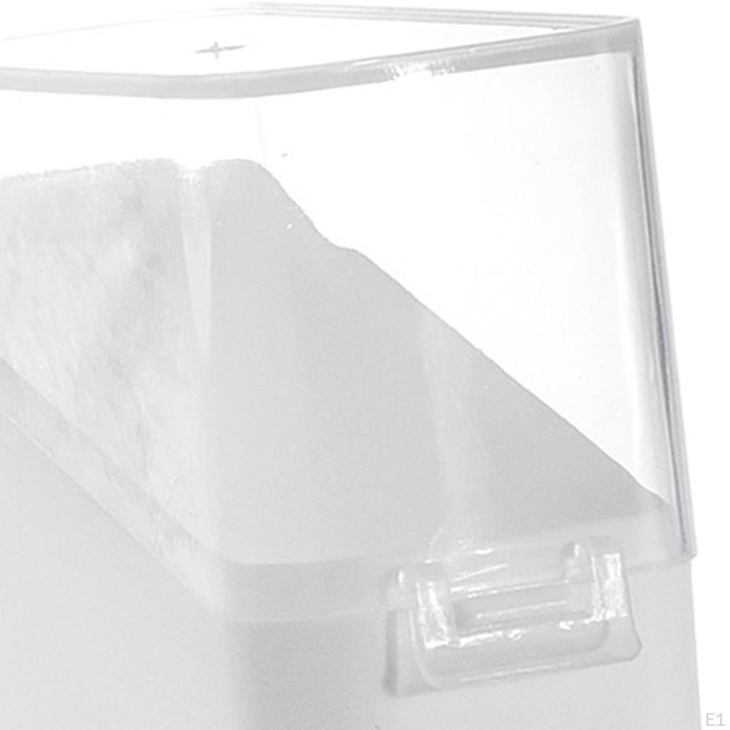 Clear Teabag Organizer Box Counters Holder for Hotel Office