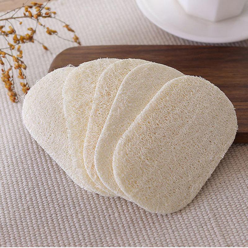 

3шт кухня Loofah Губка Зеленее Чистый Прочный Не-Царапина Горшок Чаша Щетка
