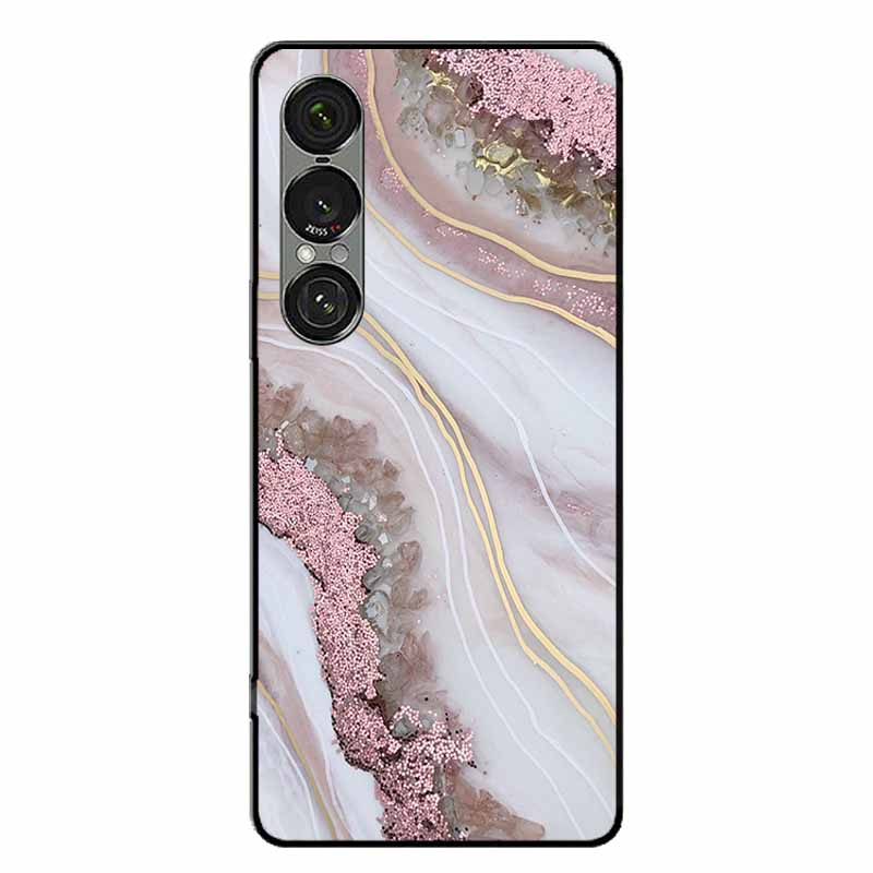 For Sony Xperia 1 VII / 1 VI / 1 V Cases Fashion Protective Silicone Back Cover For Xperia 1 VII Back Phone Capa Xperia 1V Funda