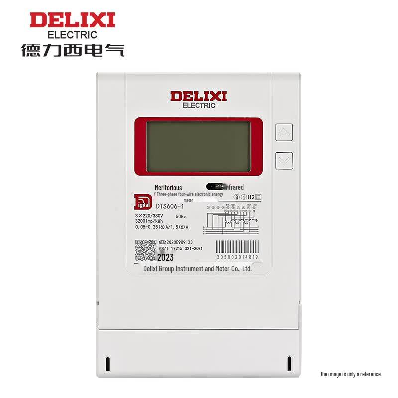 DELIXI ELECTRIC Contatore Elettronico Trifase DTS606