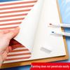 A4 Kraft Cover Spiral Sketchbook for Children - 30 Thick Blank Pages