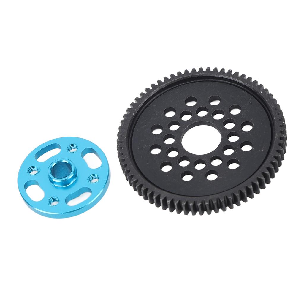 Steel Gear Set 68T Replacement Part Accessory High Speed Gear Kit for Tamiya TT 02 RC Cars
