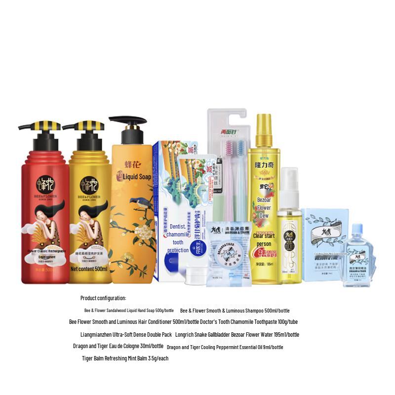 BEE&FLOWER Summer Cooling Hair Care Gift Set