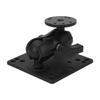 Double Ball Mount Aluminum Alloy Heavy Duty Dual Socket Arm with 1.5 Inch C Size Ball Adapter for Vehicle Truck Boat