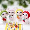 Non Finished DIY Felting Wool Rabbit Doll Handmade Craft Material Package Tools