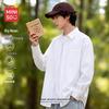 MINISO Men's Oxford Long-Sleeve Casual Shirt