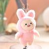 Cute Bunny Plush Keychain With Soft Velvet Material For Kids And Teens