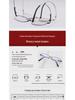 Smart Progressive Multifocal Reading Glasses - Anti-Blue Light, High-Definition for Men & Women