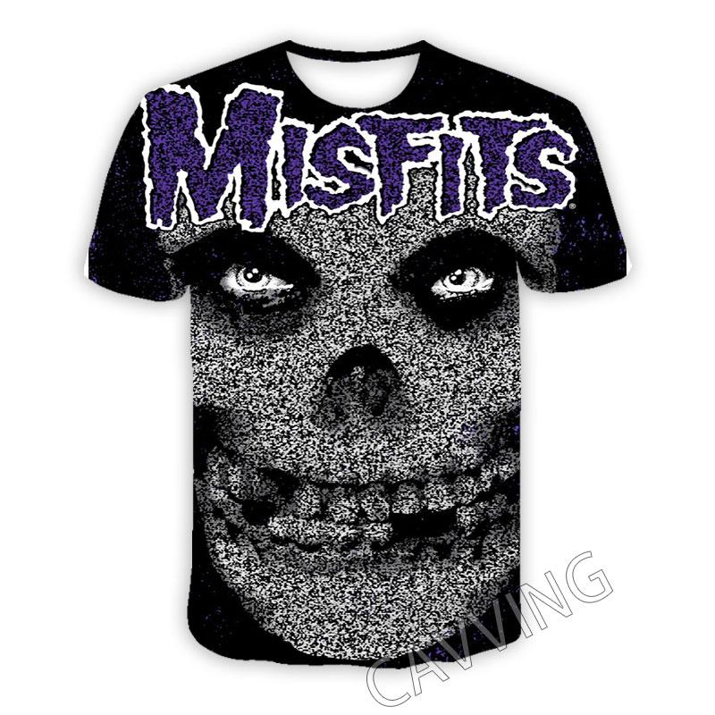 The Misfits Casual 3D Print T Shirt Women Men Summer O-neck Short Sleeve Fashion Tshirt Graphic Tees Cosplay Costume Tees