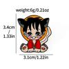 191 Spot ONE PIECE Brooch Riman Metal Badge Luffy Pirates One Piece Pin Accessories