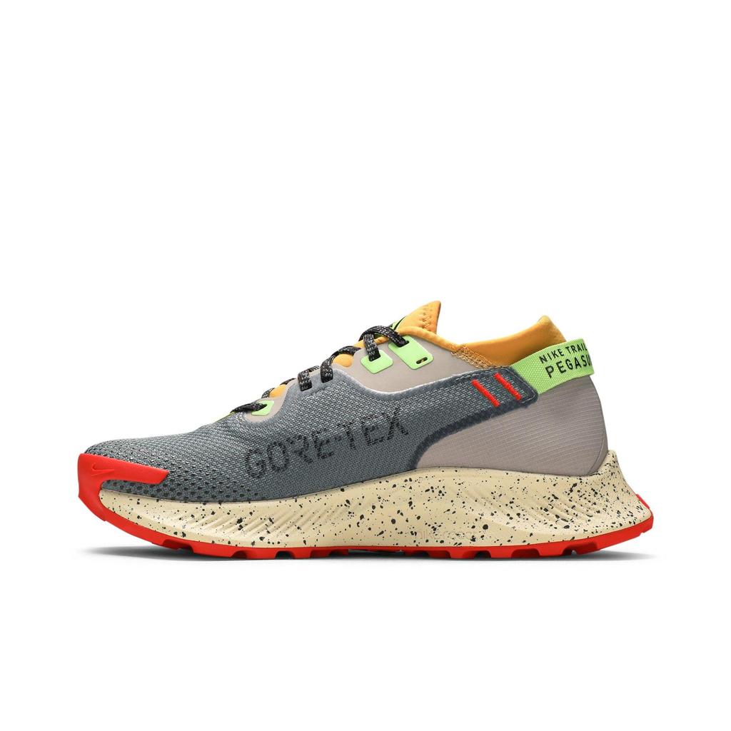 Nike Womens Pegasus Trail 2 GTX 'Smoke Grey Bucktan' (women's Sizes) Smoke Grey / Bucktan / College Grey / Black Running Shoes CU2018 002