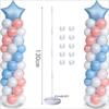 130cm Ballongpelarset Bröllopsmaterial Välkomstballongpelare Vägvisare Butiksjubileum Butik Köpcentrum Festdekorationsverktyg