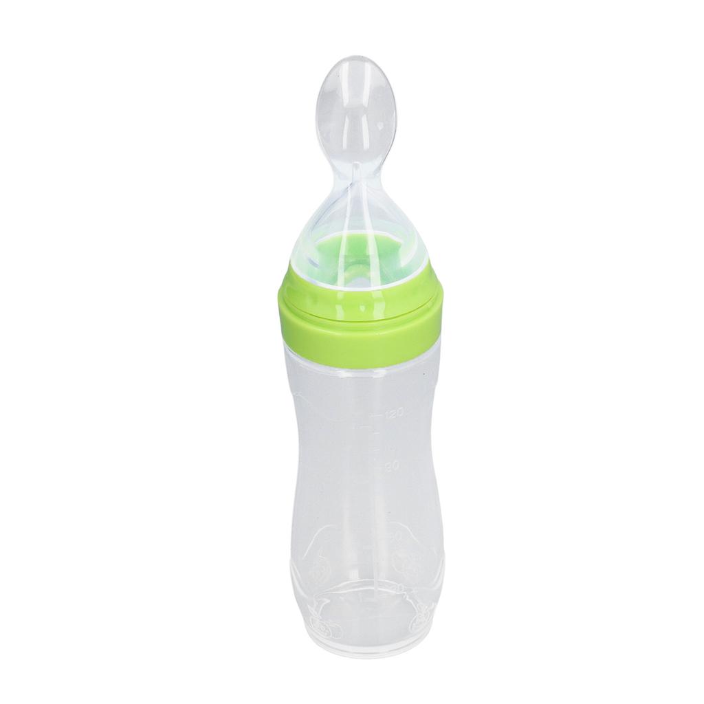 Baby Squeeze Spoons Small Portable Lightweight Food Grade Material Baby Food Dispensing Spoon for