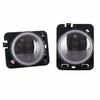2pcs Front Fender Side Marker Led Light Angel Eye For Jeep Wrangler JK 2007-2017