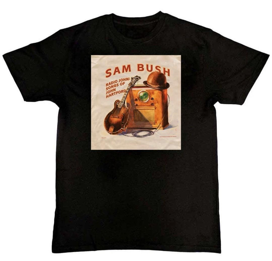 Sam Bush Radio John Songs of John Hartford Mens T-Shirt L