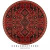 Persian Ethnic Style Round Living Room Carpet Water Absorption NonSlip Cold Blanket DirtResistant And Easy To Take Care Of Carpet Crystal Velvet