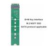 M.2 NGFF NVME AHCI Male To Female SSD Hard Disk Interface Test Protection Card B+M key Slot Extension Board